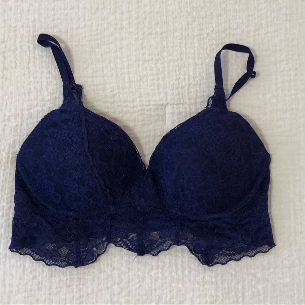 Pink push up bralette